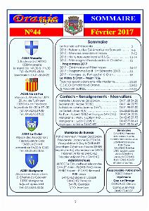 AOBR 2017 02 ORANIE INFO No 44 DE FEVRIER 2017 (2)